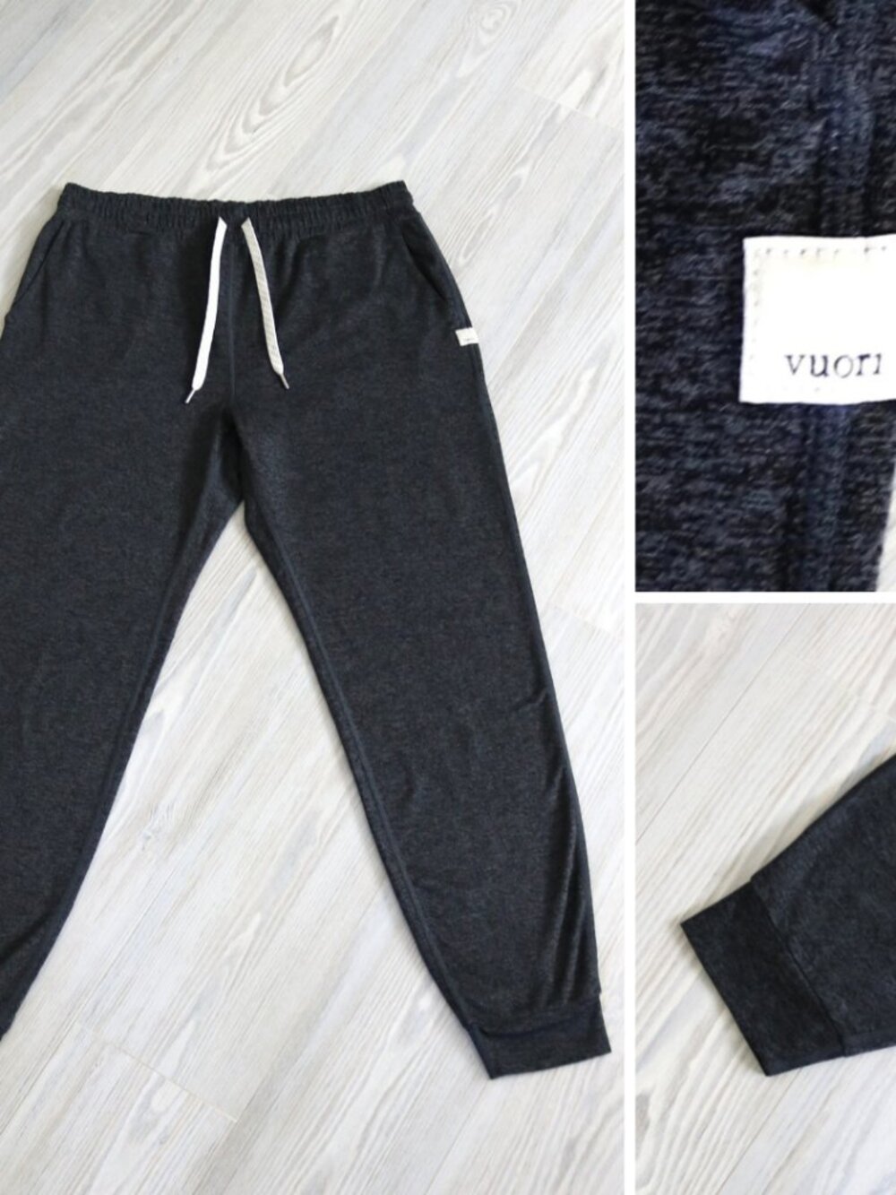 Vuori Performance Joggers Women's S Charcoal Dreamknit Active Gym Pants VW303-L